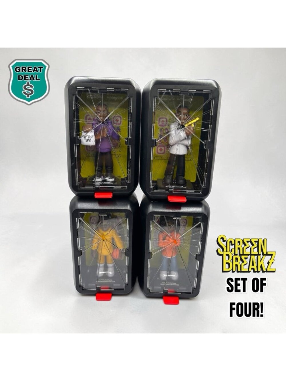 SBZ Screen Breakz Lot of 4.